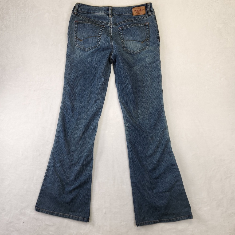 UNIONBAY Stretch Bootcut Jeans Medium Wash Denim Women Size 9 32 - Picture 7 of 8